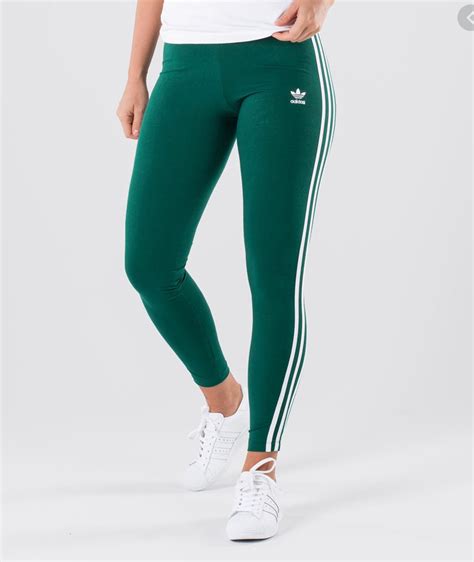 sportlegging met print adidas|Adidas green leggings.